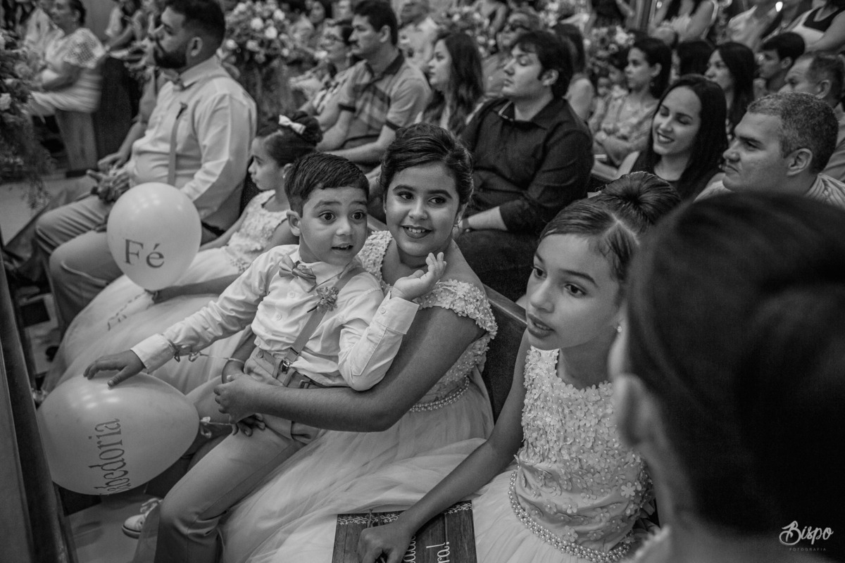 Bispo Fotografia - Noivos durante cerimônia de casamento em Aracaju igreja São Lucas