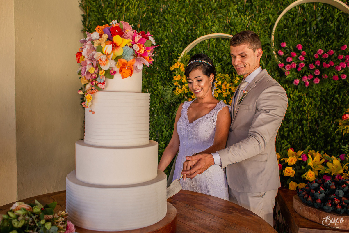 Bispo Fotografia - Recepção de Casamento na Chácara Santa Terezinha