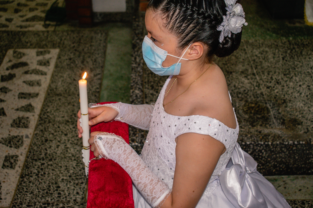 Ceremonia de primera comunión