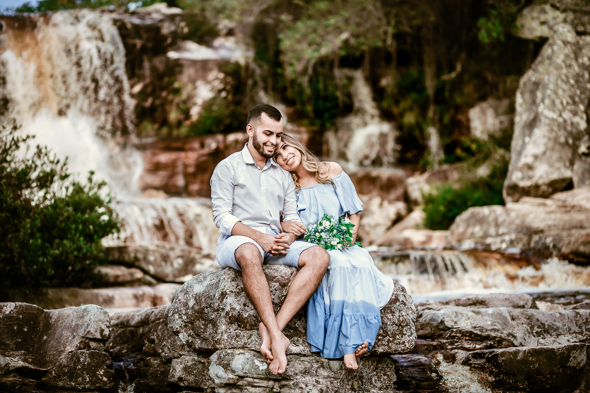 Ensaio de Pre Casamento Cachoeira