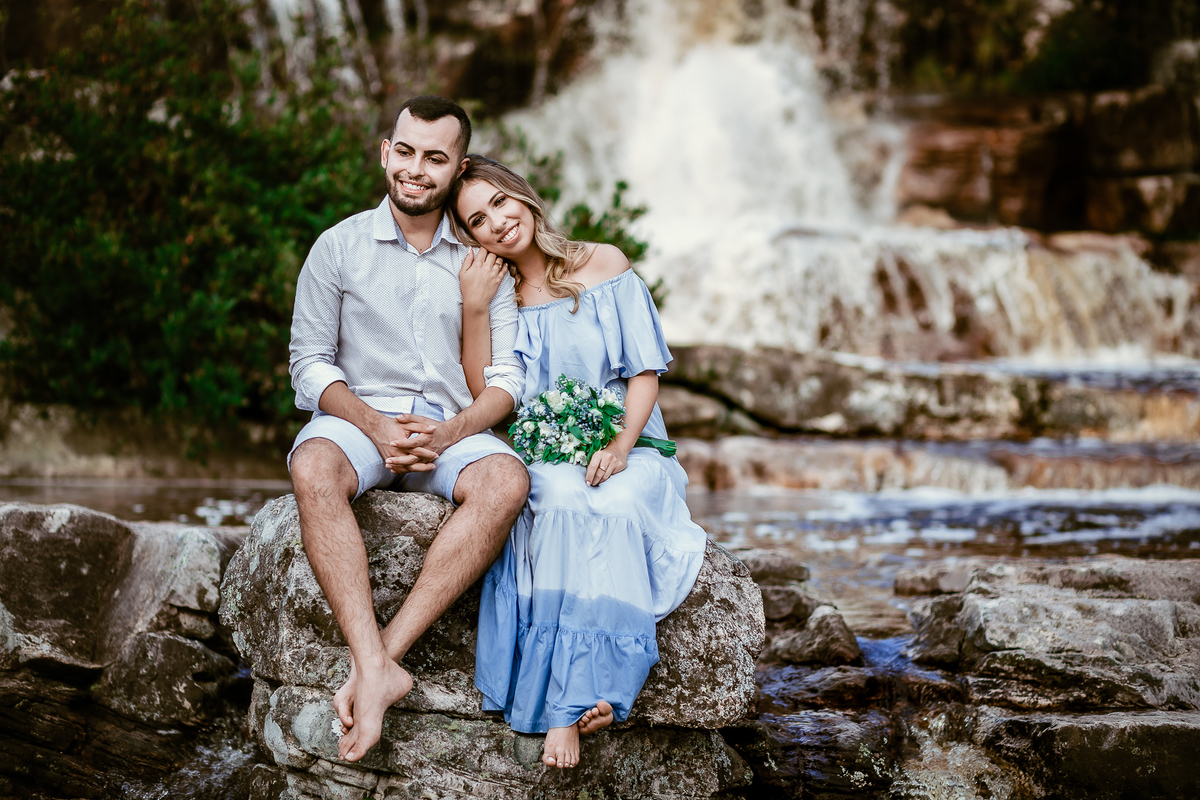 Ensaio de Pre Casamento Cachoeira