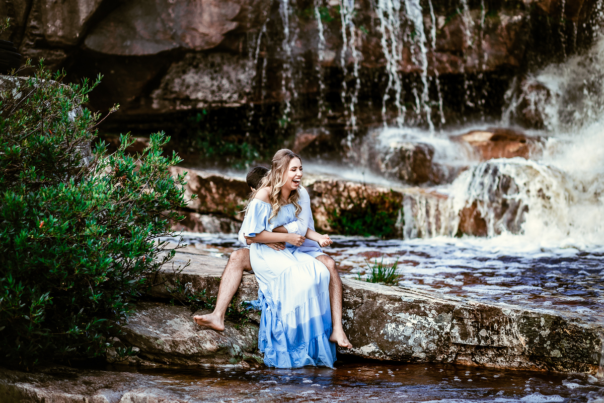 Ensaio de Pre Casamento Cachoeira