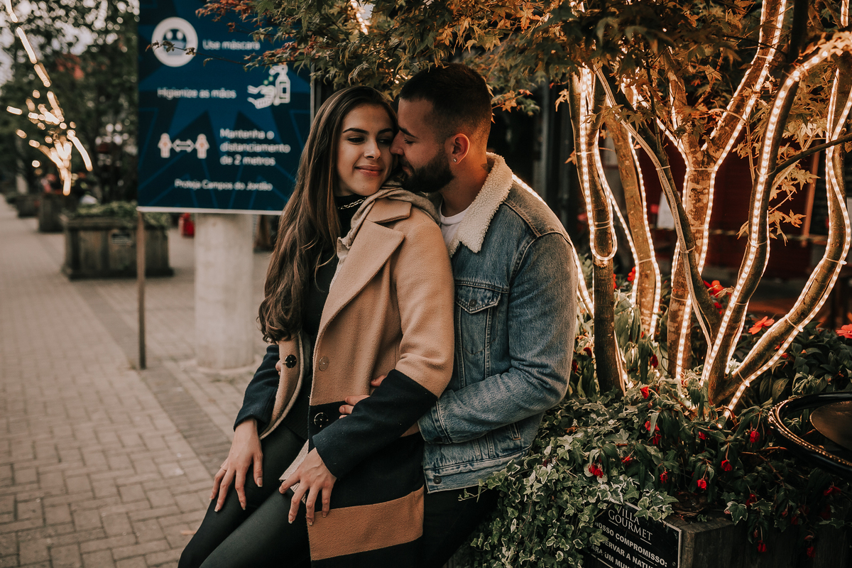 Ensaio de Casal em Campos do Jordão