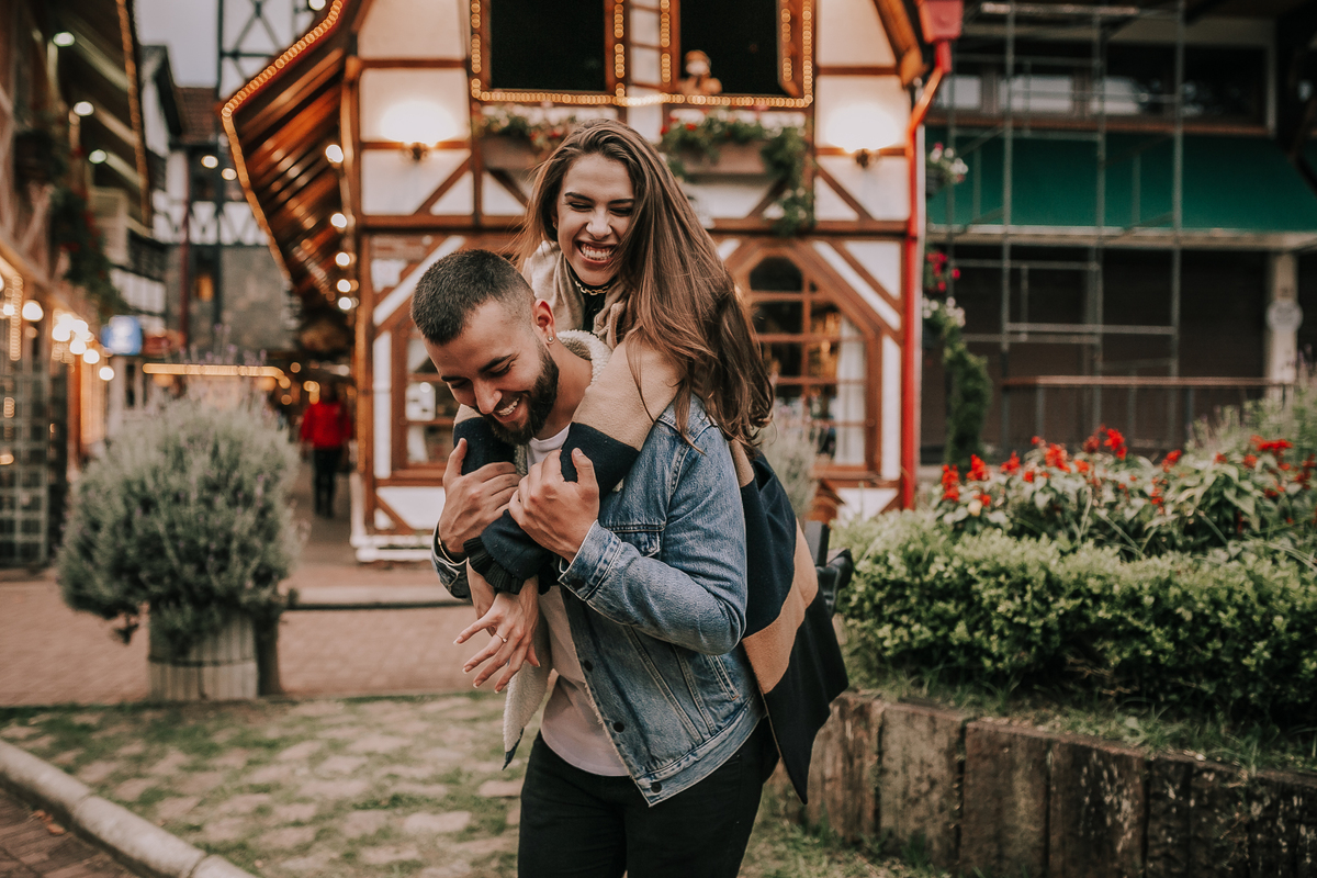 Ensaio de Casal em Campos do Jordão