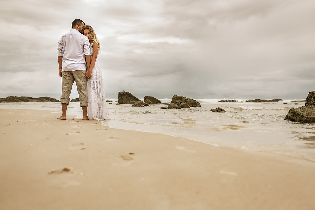 Ensaio Fotográfico na Praia