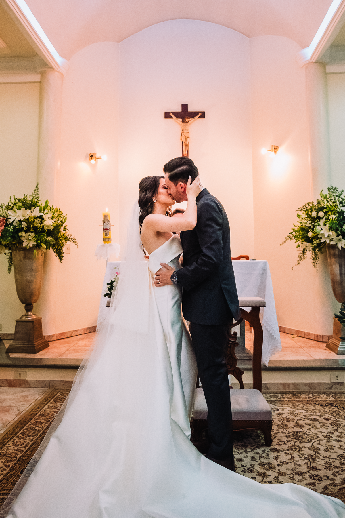 Mini Wedding Maringá - Casamento Maringá - fotografo de casamento - Noivas Maringá - Capela Madre Paulina - Thiago Lima fotografia - Assessoria de Casamento - Vestido de Noiva - Casamento Mariana e Emanuel - Fotografos de Maringá 