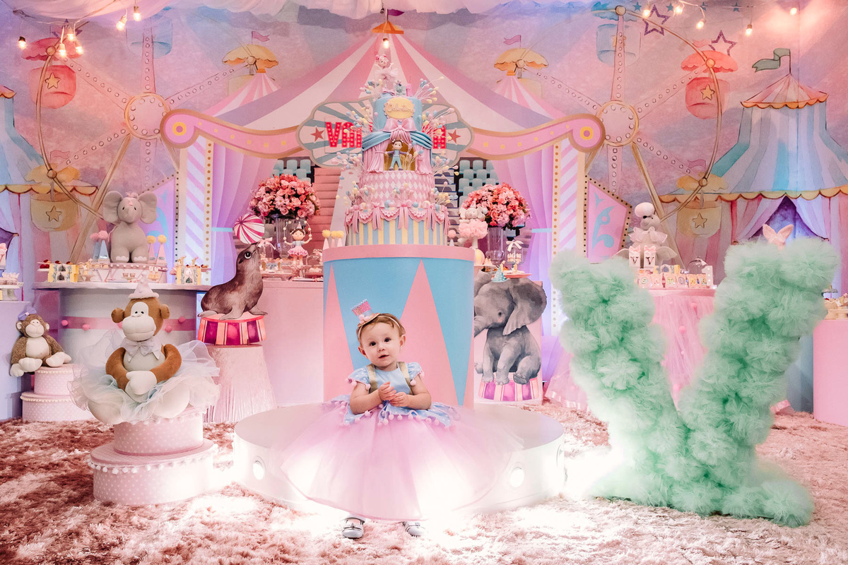 Aniversário Infantil - Aniversário Maringá - Fotografia infantil - Thiago Lima fotografia - decoração de festa infantil - tema de circo - circo - festa infantil circo - buffet infantil - buffet infantil Maringá - festa infantil - festa de 1 aninho 