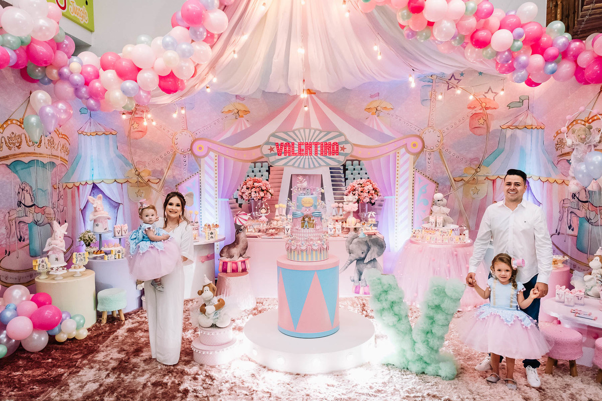 Aniversário Infantil - Aniversário Maringá - Fotografia infantil - Thiago Lima fotografia - decoração de festa infantil - tema de circo - circo - festa infantil circo - buffet infantil - buffet infantil Maringá - festa infantil - festa de 1 aninho 