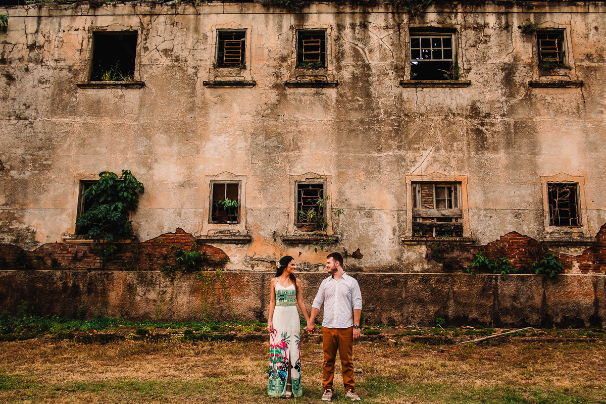Pré wedding - Pré casamento - Noivas - Ensaio de Casal - Thiago Lima fotografia - Ensaio - Lugar Rústico - Idéias de Pré Wedding - Sessão de Casal - Hotel Abandonado - Hotel Yara - Hotem em Bandeirantes