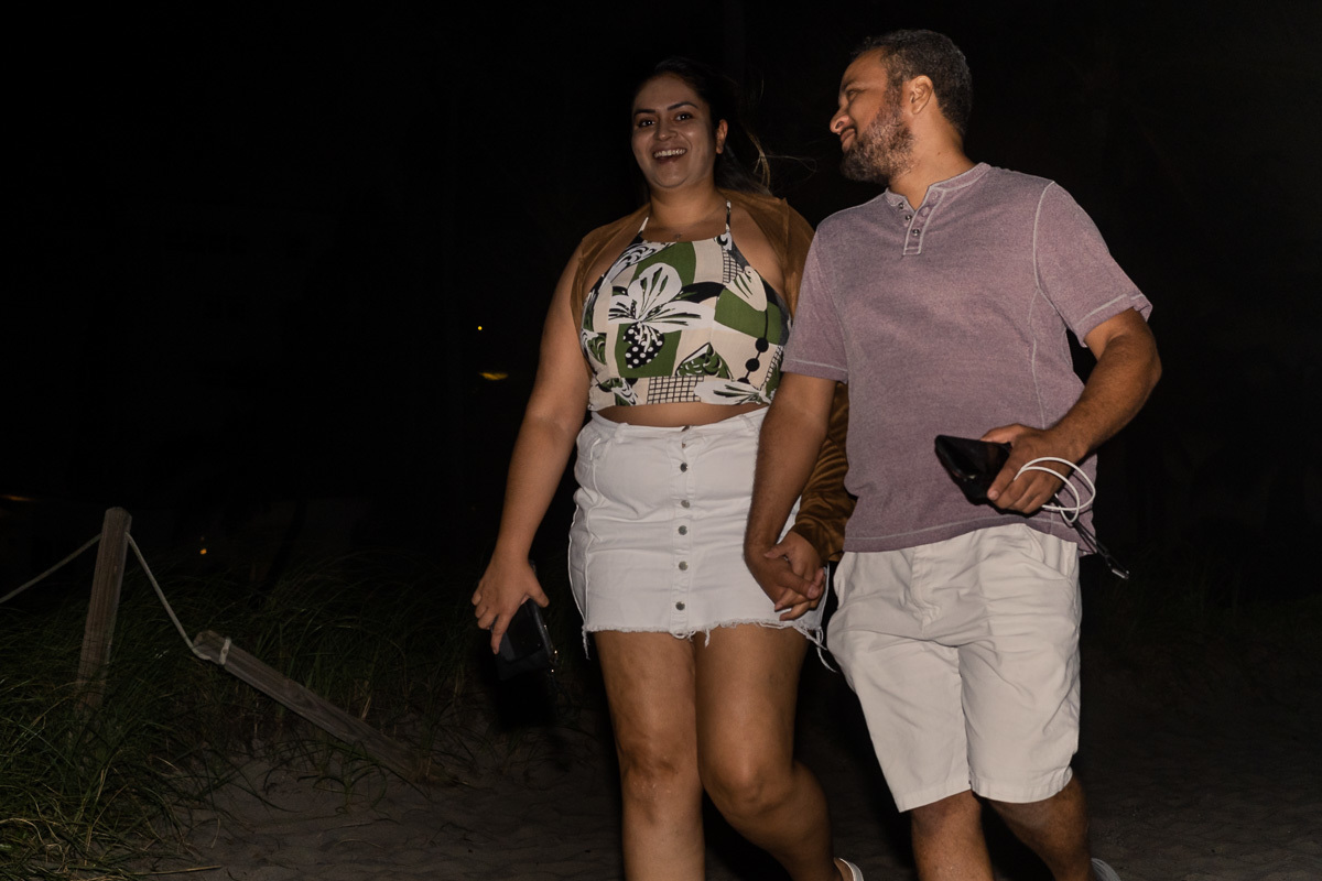 chegando na surpresa