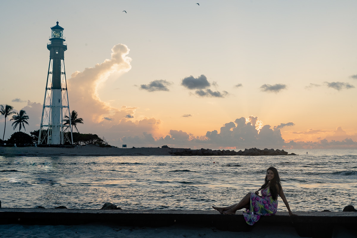 ensaio feminino na Flórida