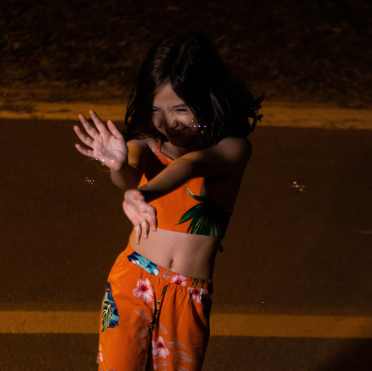 foto com bolhas de sabão 