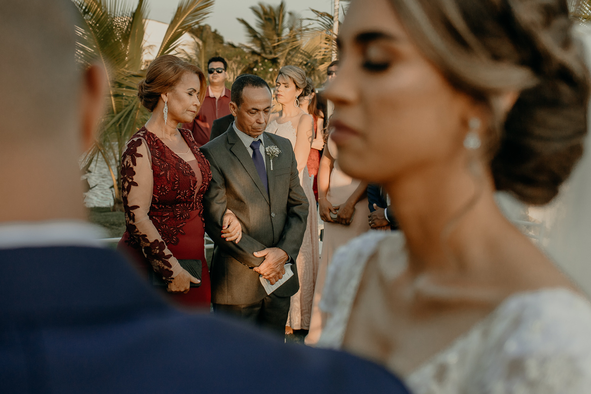 Reza dos pais da noiva