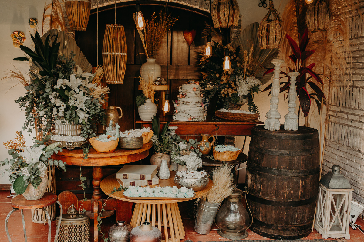 Decoração Casamento Boho