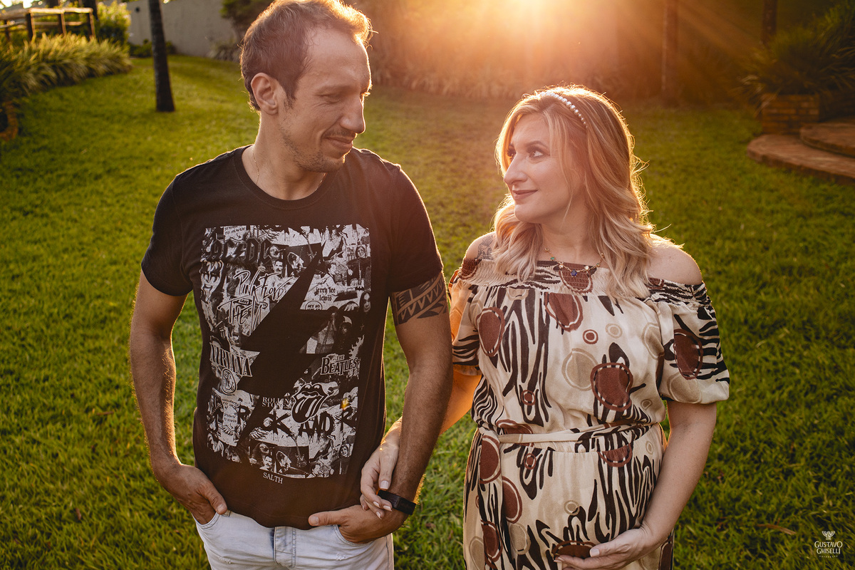 Ensaio de gestante Nádia e Matheus - Gustavo Ghiselli Fotografia