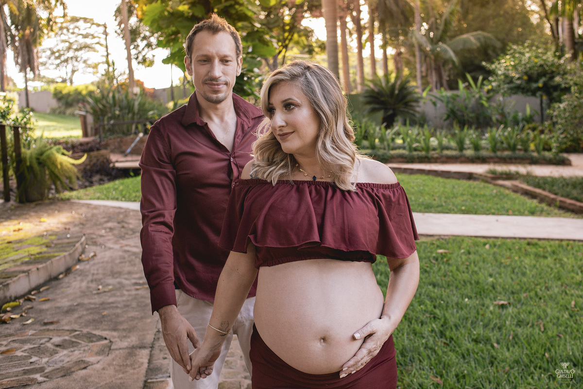 Ensaio de gestante Nádia e Matheus - Gustavo Ghiselli Fotografia