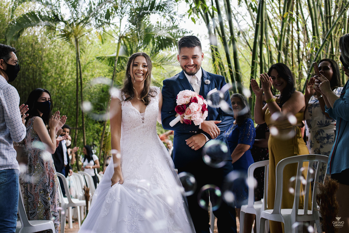 Casamento ao ar livre em Itirapina - Lídia e Vinícius