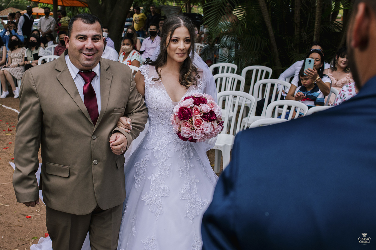 Casamento ao ar livre em Itirapina - Lídia e Vinícius