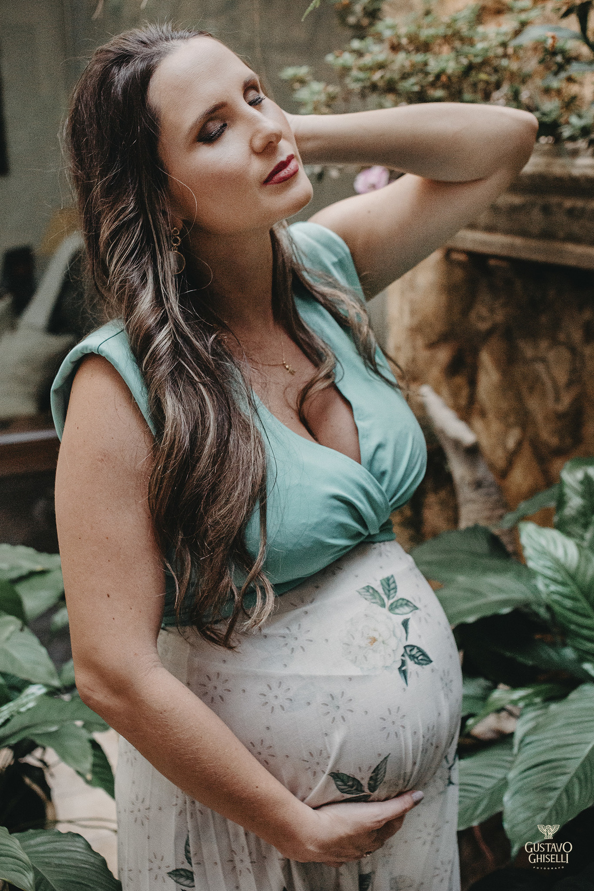 Sessão gestante, inspiração, fotografado em casa!