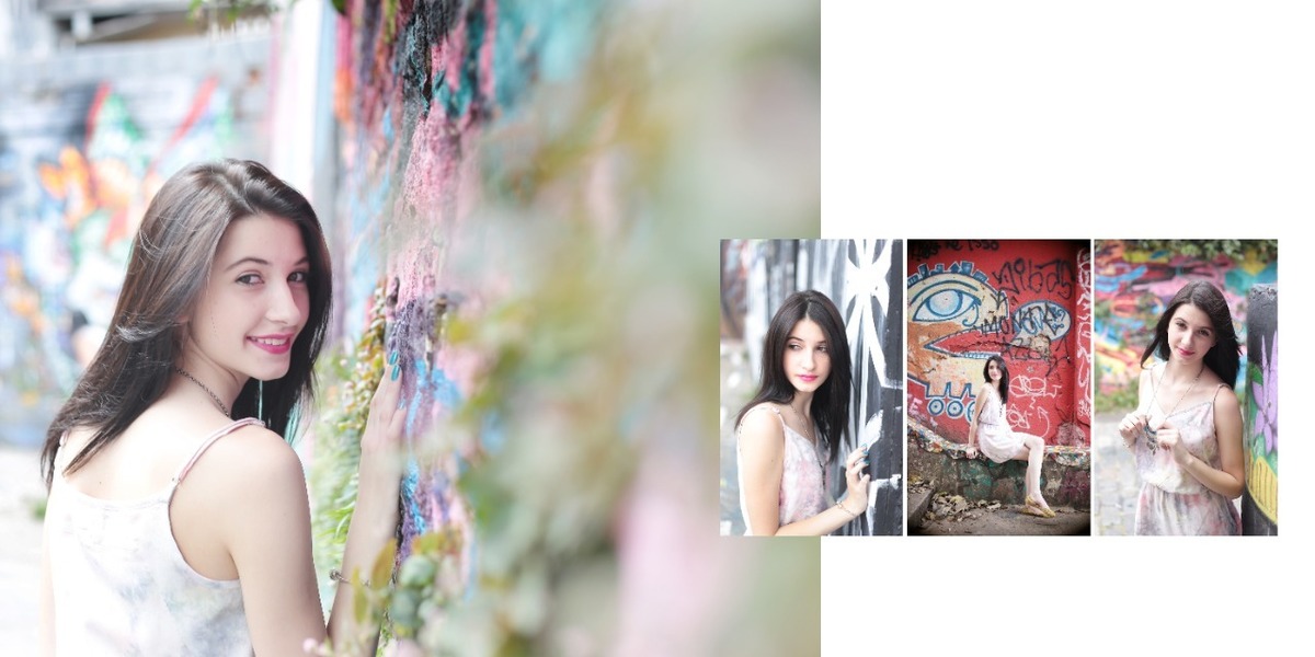 Fotos ensaio Debutante, 15 anos, Beco do Batman, vila Madalena São Paulo