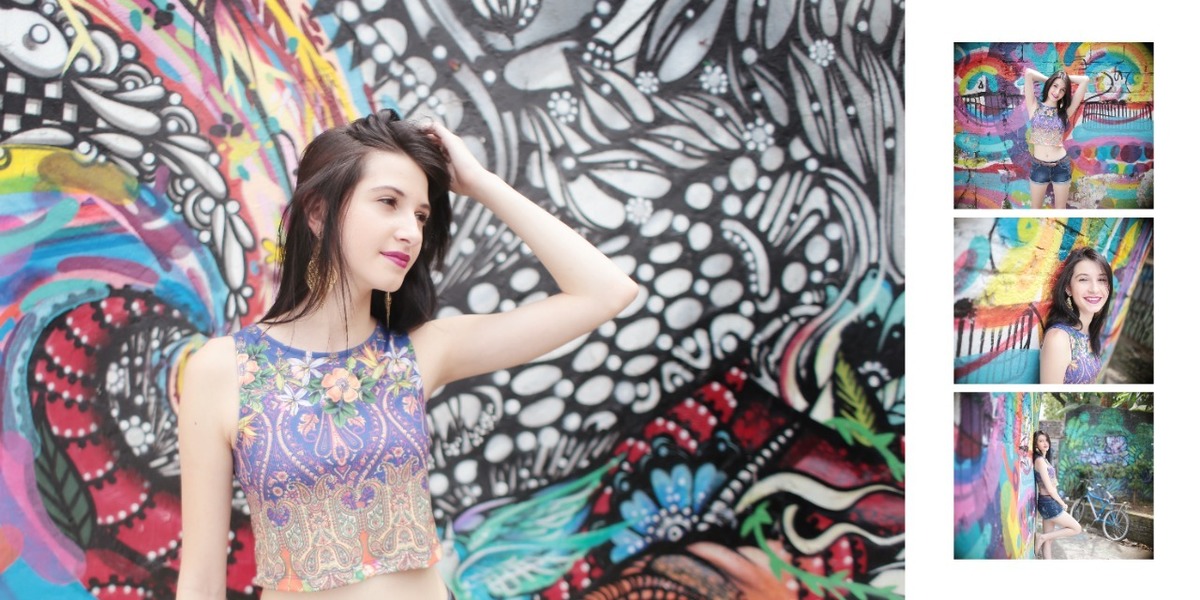 Fotos ensaio Debutante, 15 anos, Beco do Batman, vila Madalena São Paulo