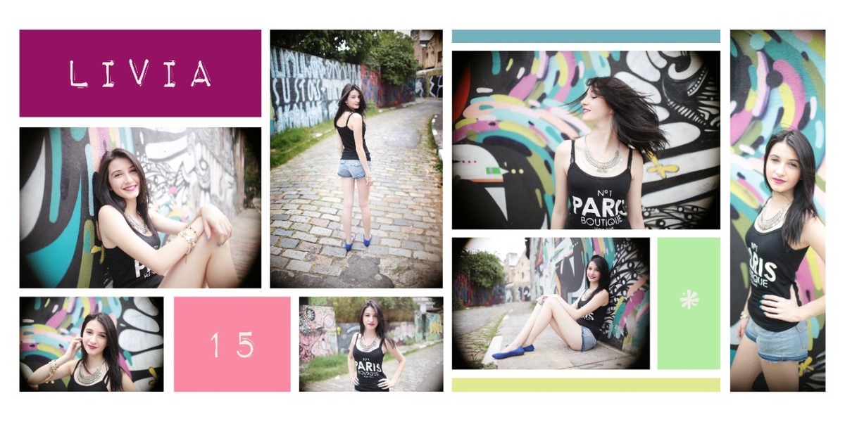 Fotos ensaio Debutante, 15 anos, Beco do Batman, vila Madalena São Paulo