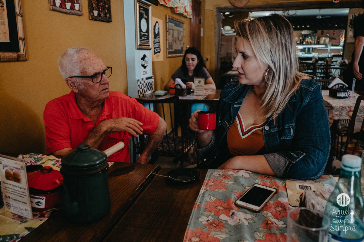 HoraAquele dia Pra Sempre - Fotografia Documental de Família do almoço