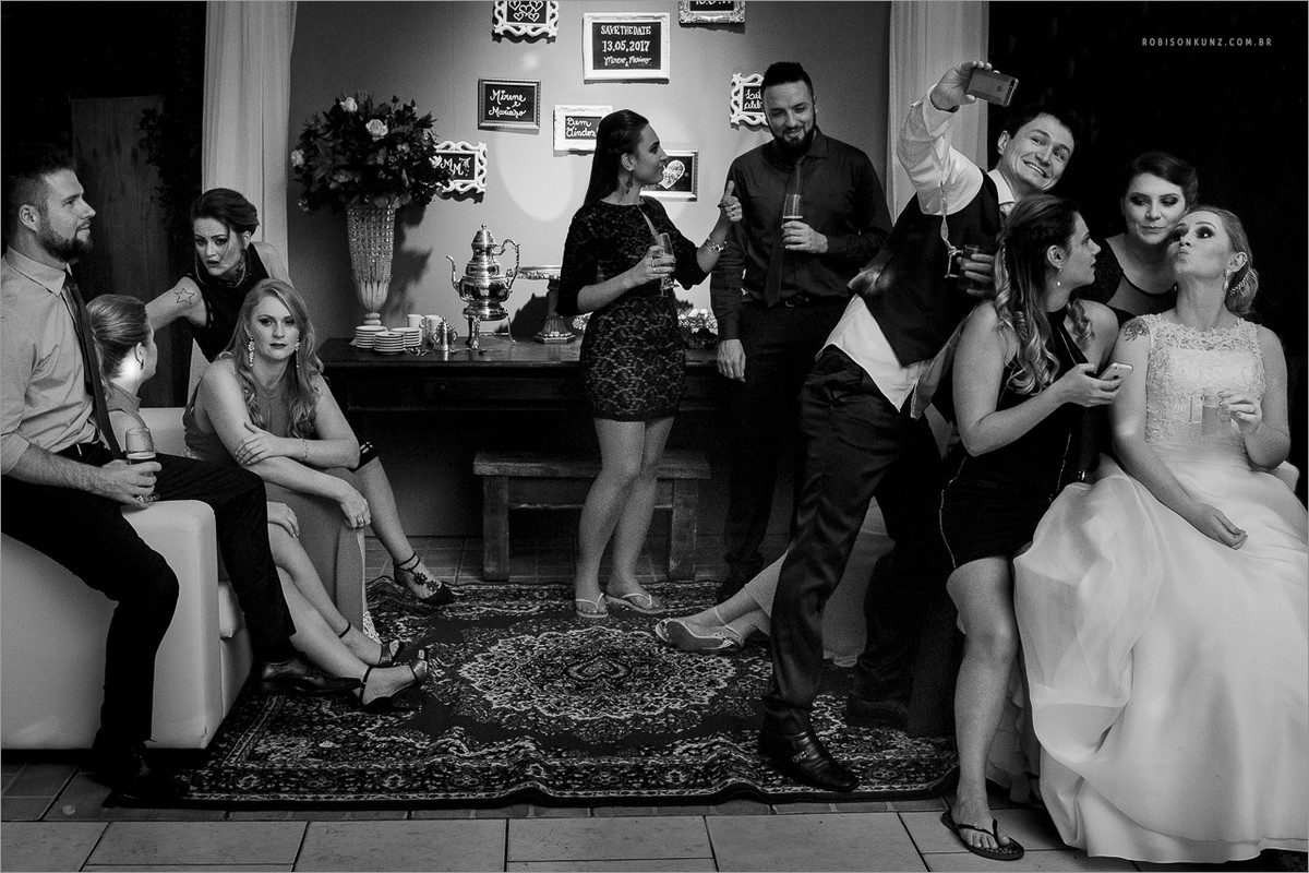 foto diferente de casamento