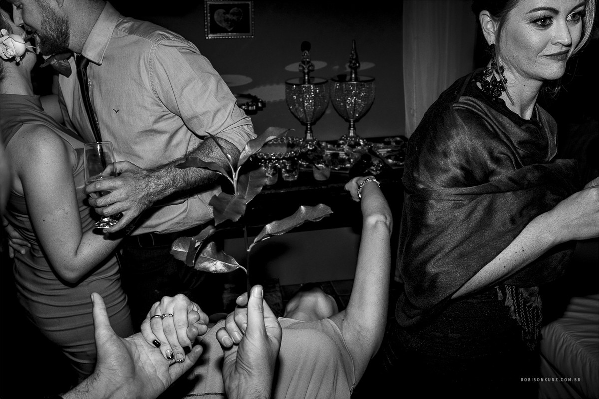 foto diferente de festa de casamento