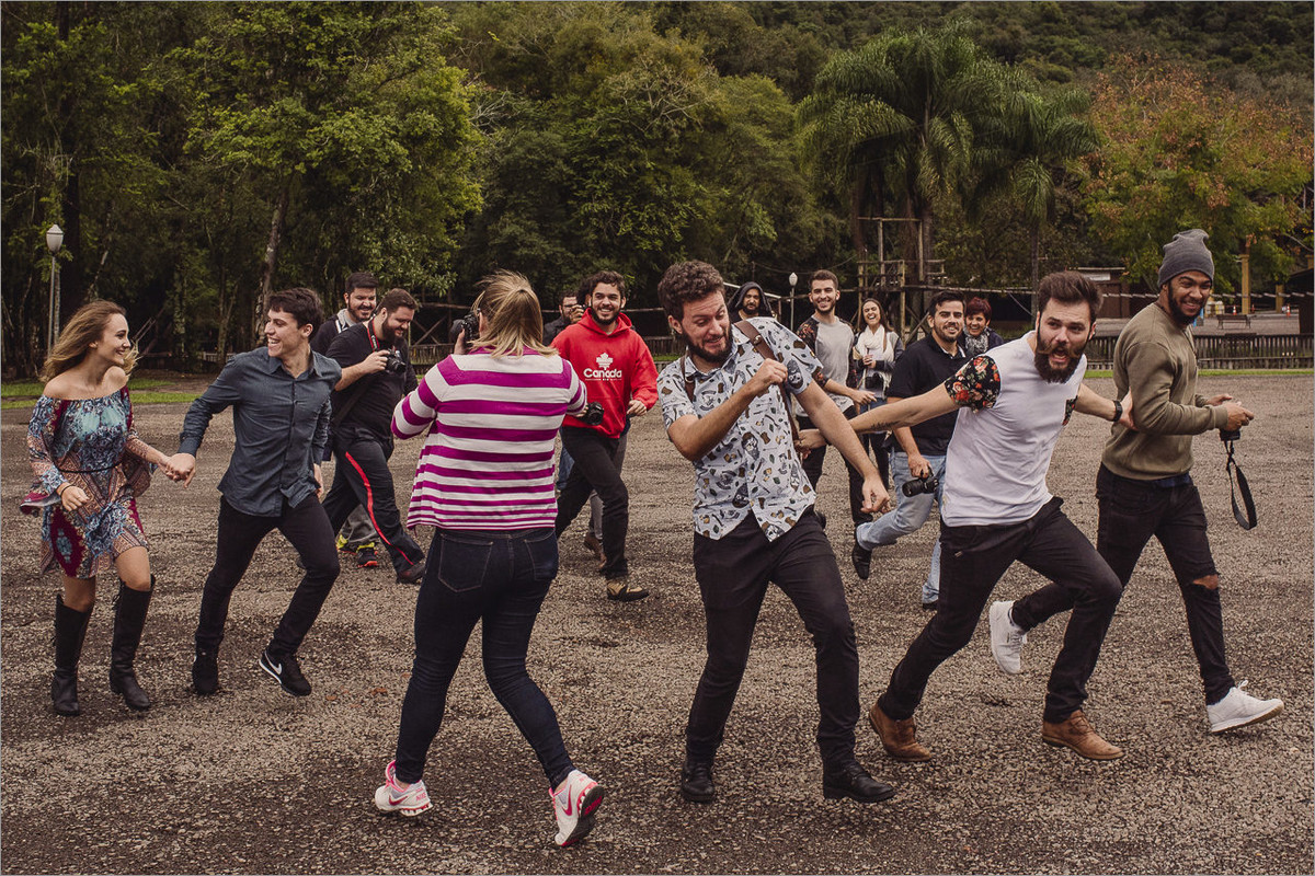 parte pratica do workshop em picada café
