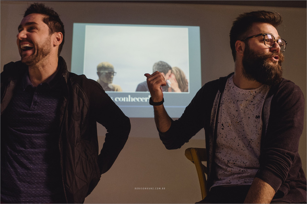 apresentação dos alunos durante o workshop