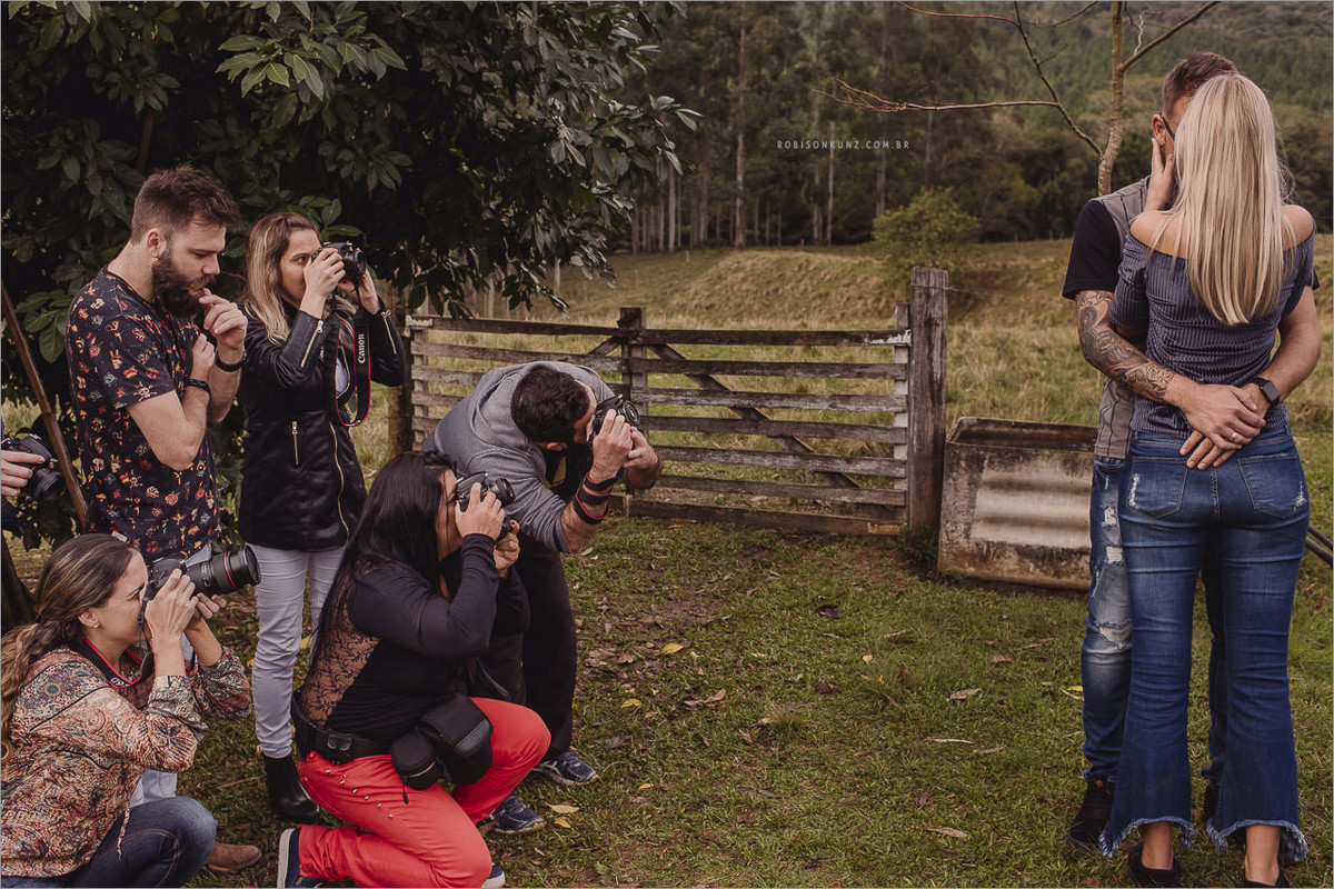aula pratica de direção de fotografia