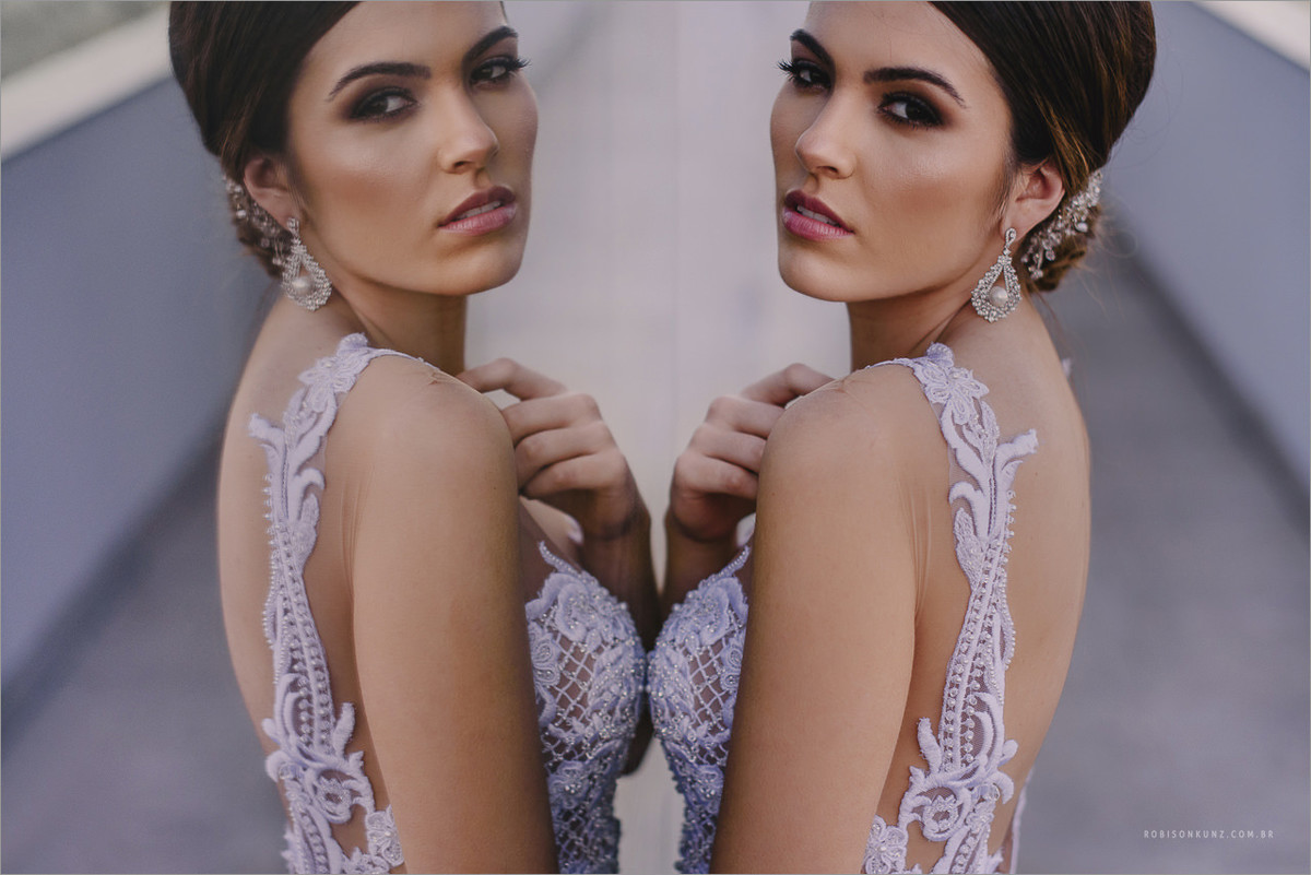 foto de noiva com reflexo