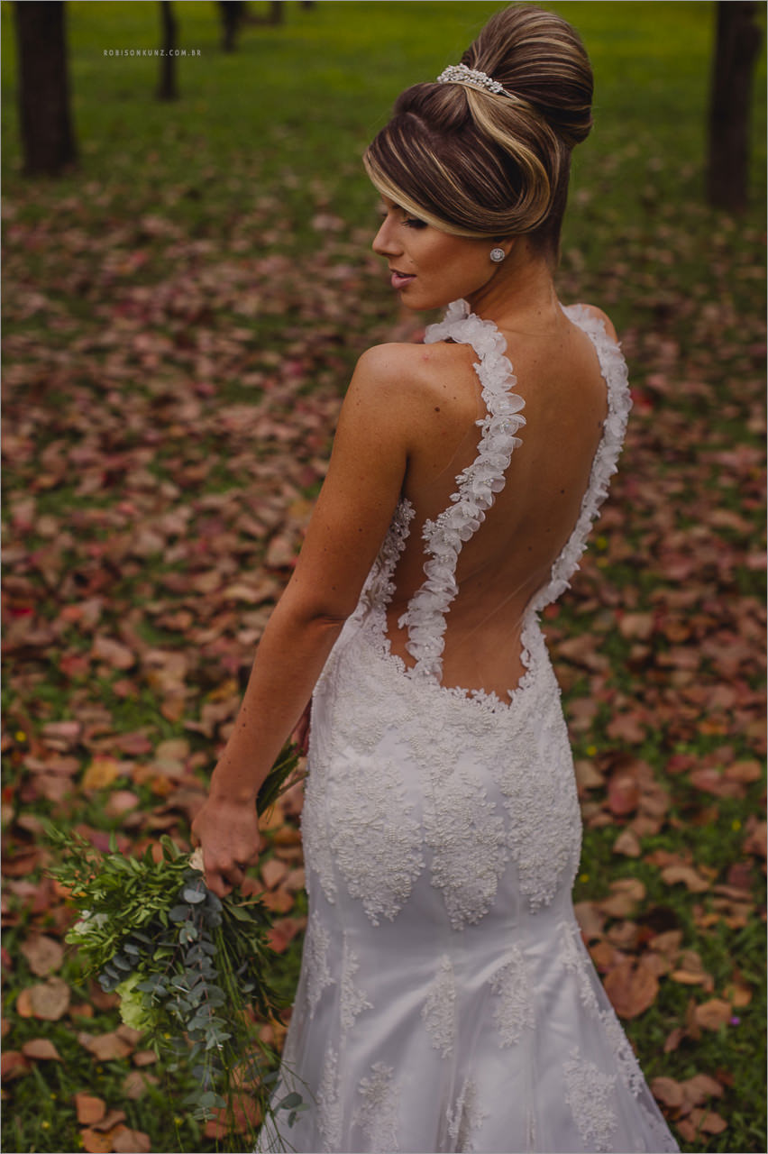 costas dos vestidos de noiva