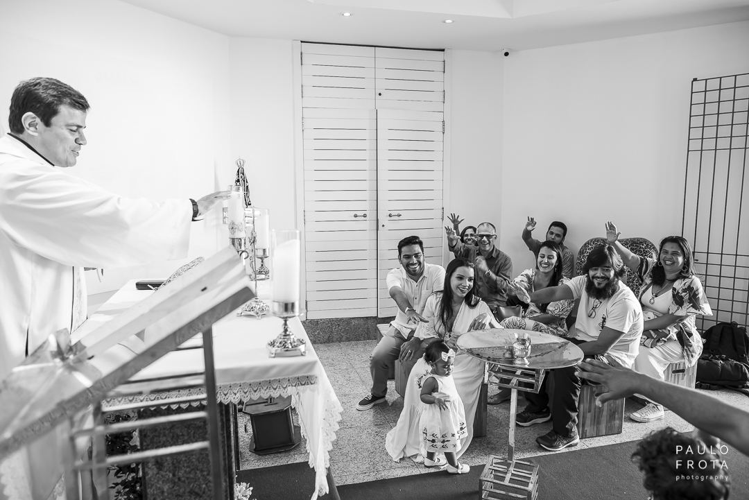 cerimonia de batismo no cristo redentor