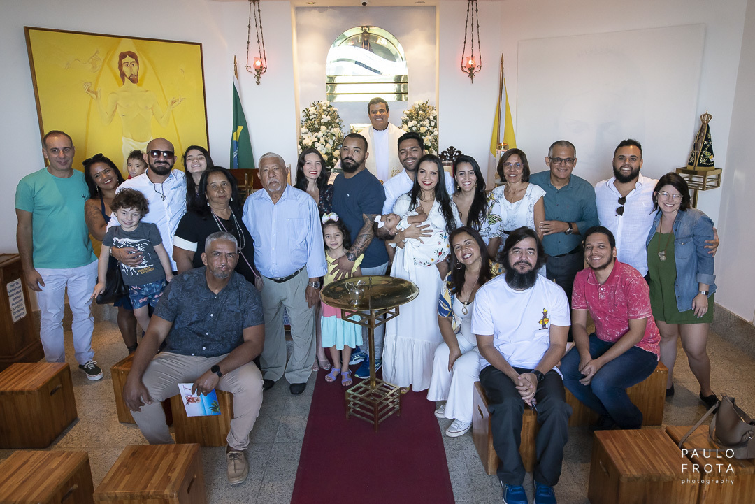 cerimonia de batismo no cristo redentor