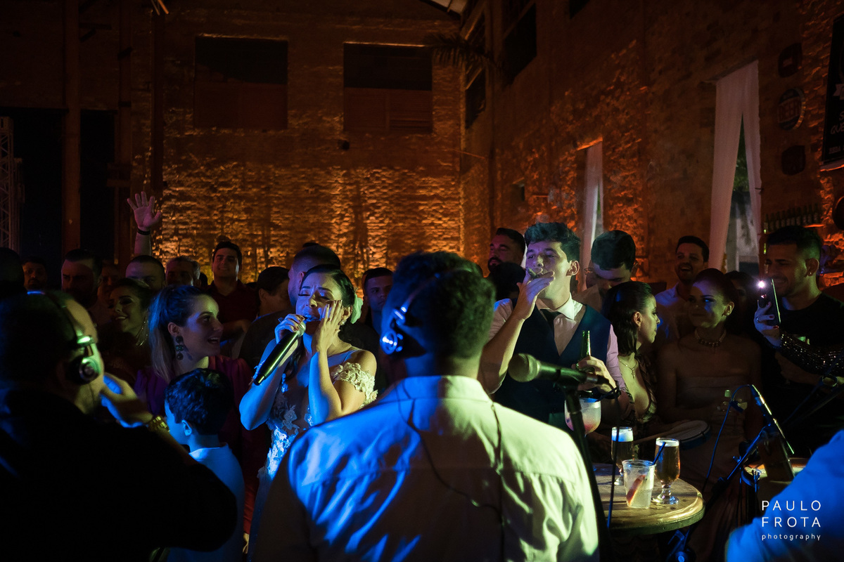 festa de casamento na usina do queimado