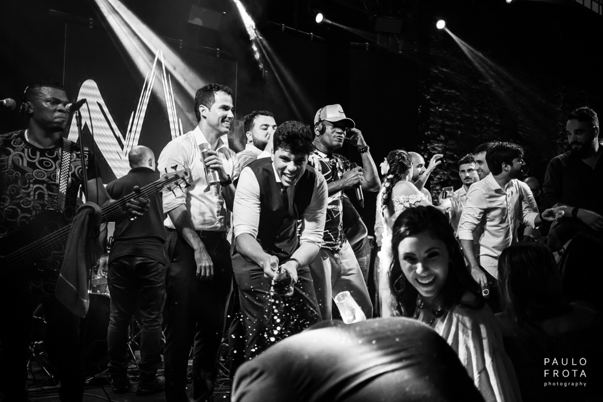 festa de casamento na usina do queimado
