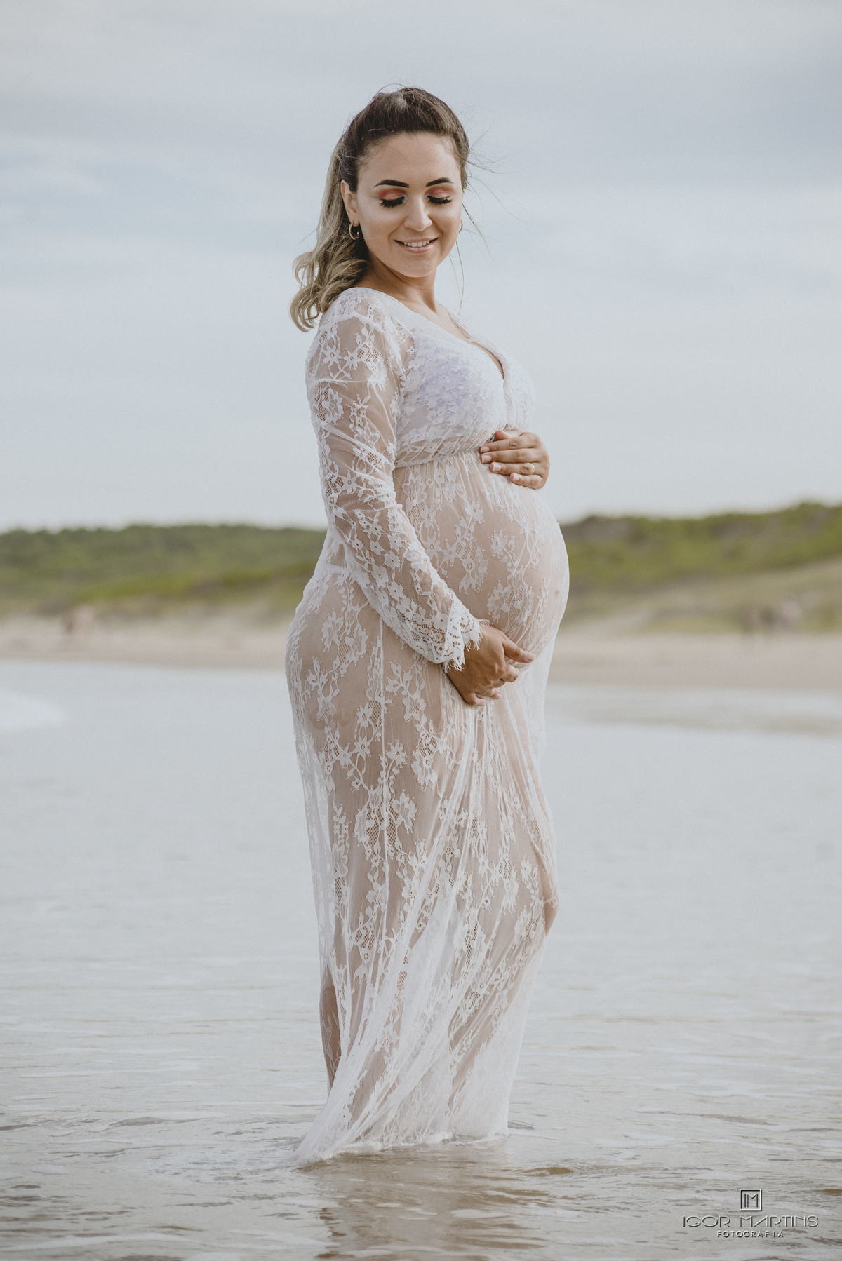 Ensaio Gestante, Uruguai, Praia, fotógrafo de casamento Florianópolis - SC Igor Martins - Fotografia