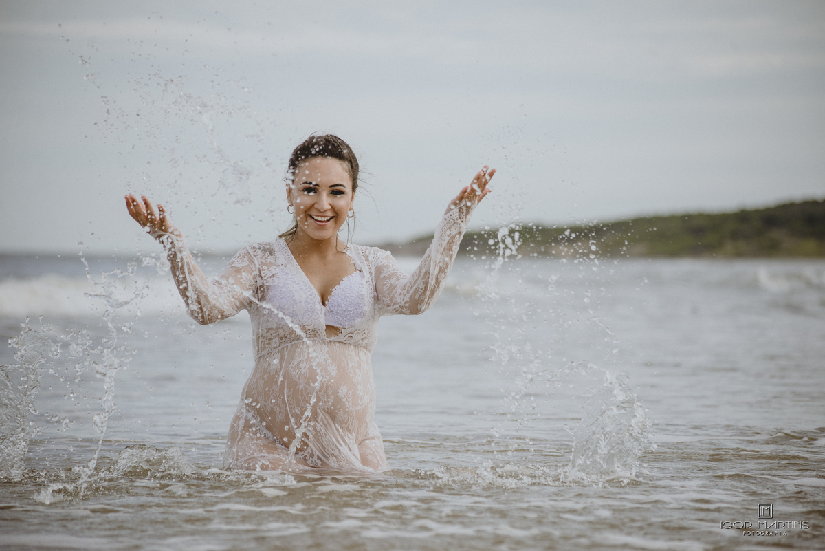 Ensaio Gestante, Uruguai, Praia, fotógrafo de casamento Florianópolis - SC Igor Martins - Fotografia
