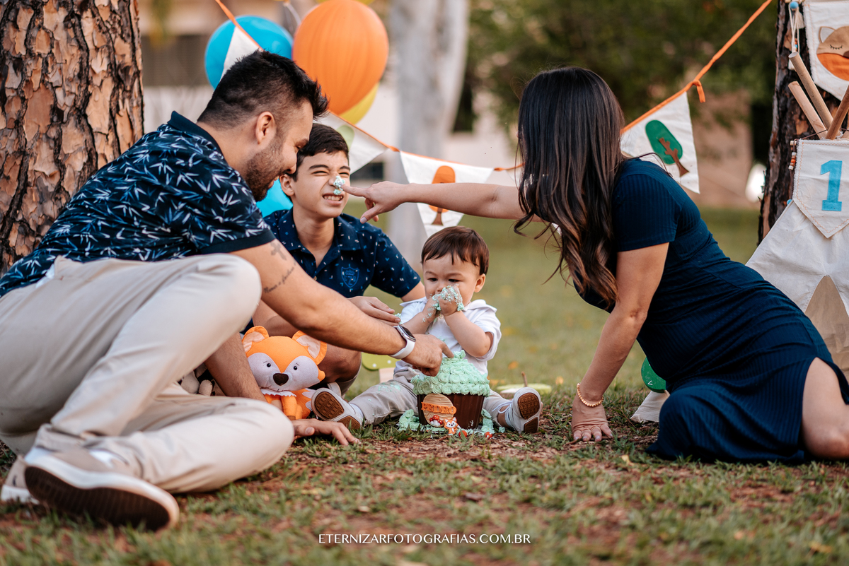 ensaio familia, smash the cake, fotos de 1 aninho, smash the cake menino, sessão familia