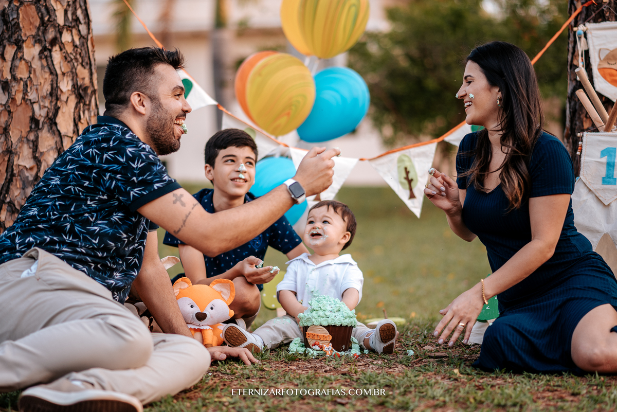 ensaio familia, smash the cake, fotos de 1 aninho, smash the cake menino, sessão familia