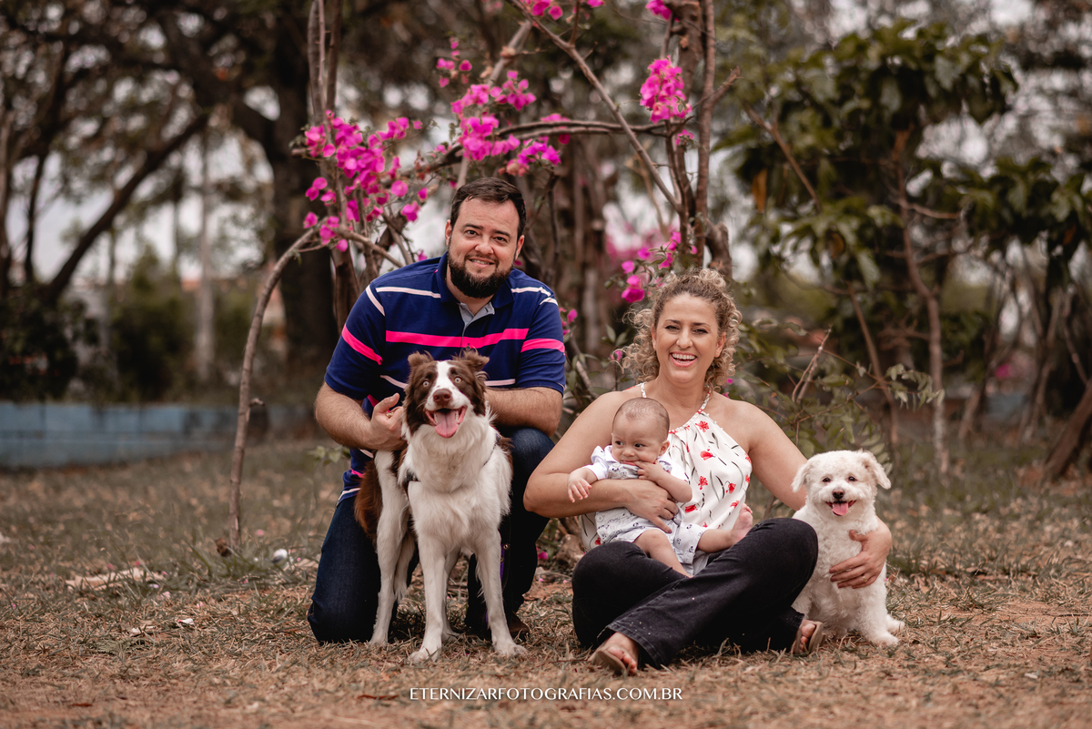 ENSAIO FAMILIA ADOÇÃO COM PETS