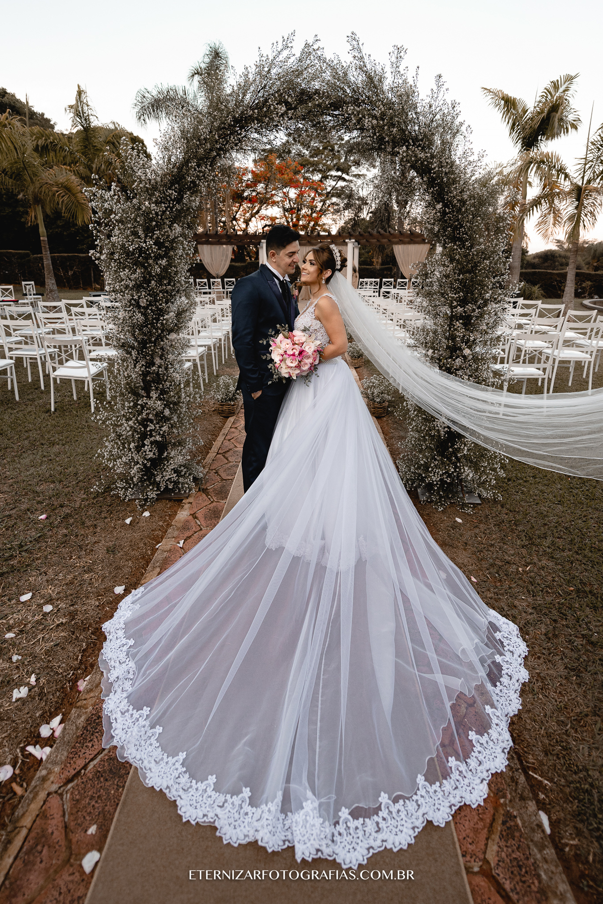 Casamento no Campo Chácara Veneza Por do Sol 
