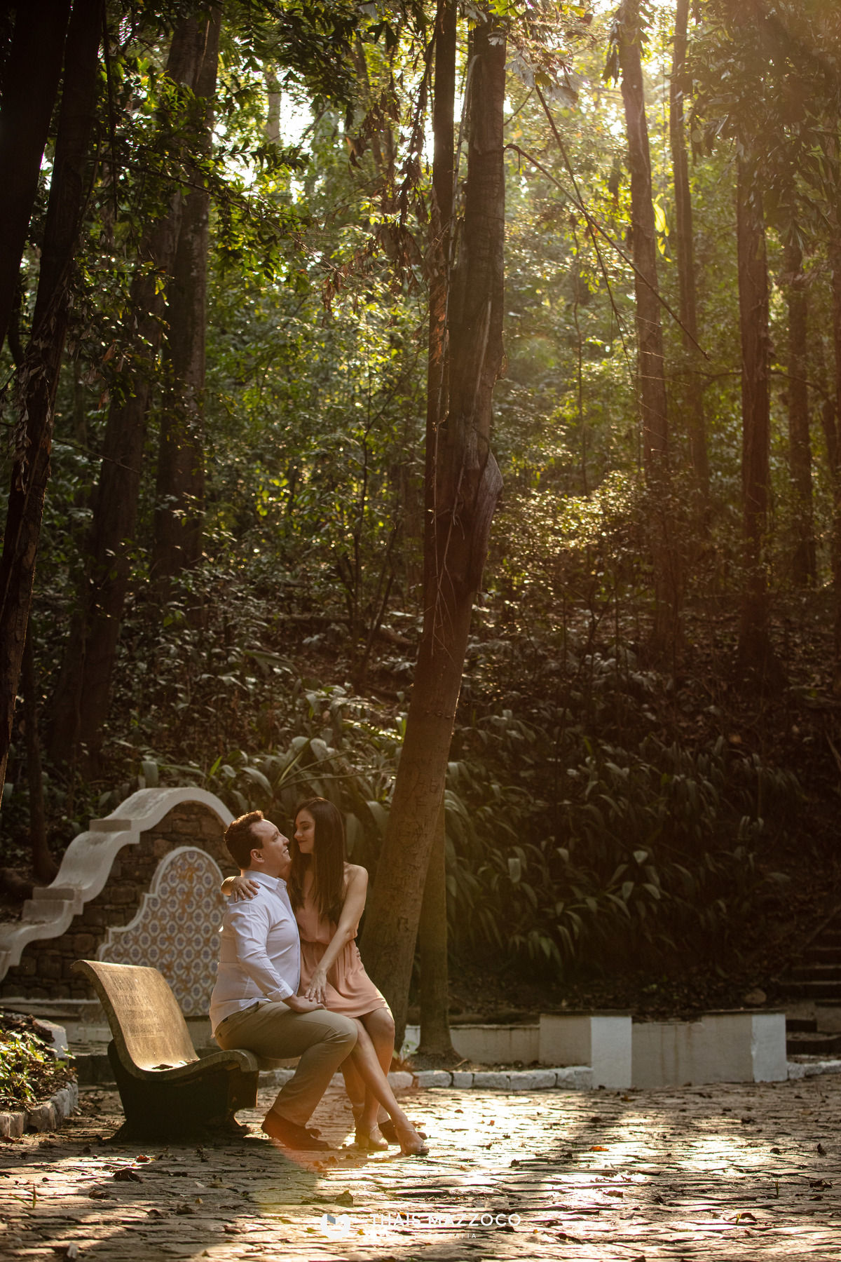 ensaio pre wedding - casal - noivos - bosque dos jequitibas - campinas