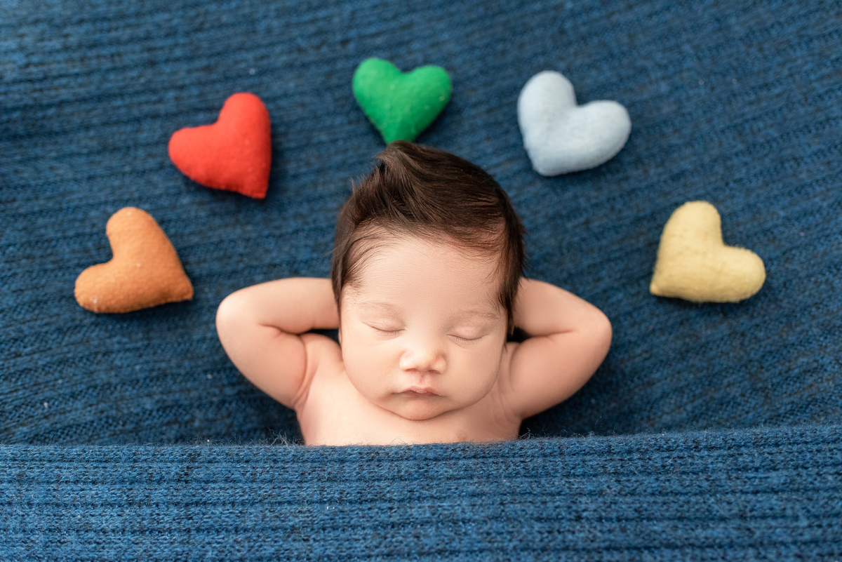 Perfeição no ensaio newborn