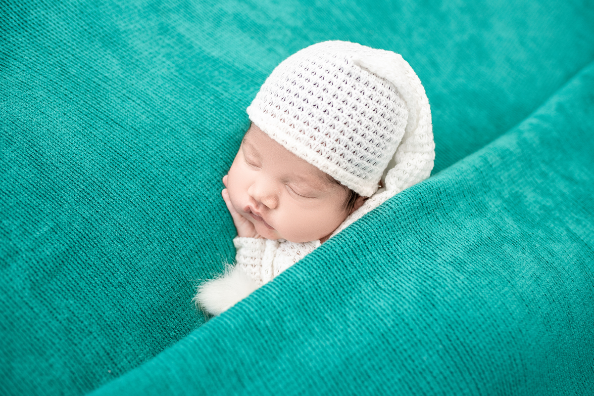 Doce ensaio do recém-nascido