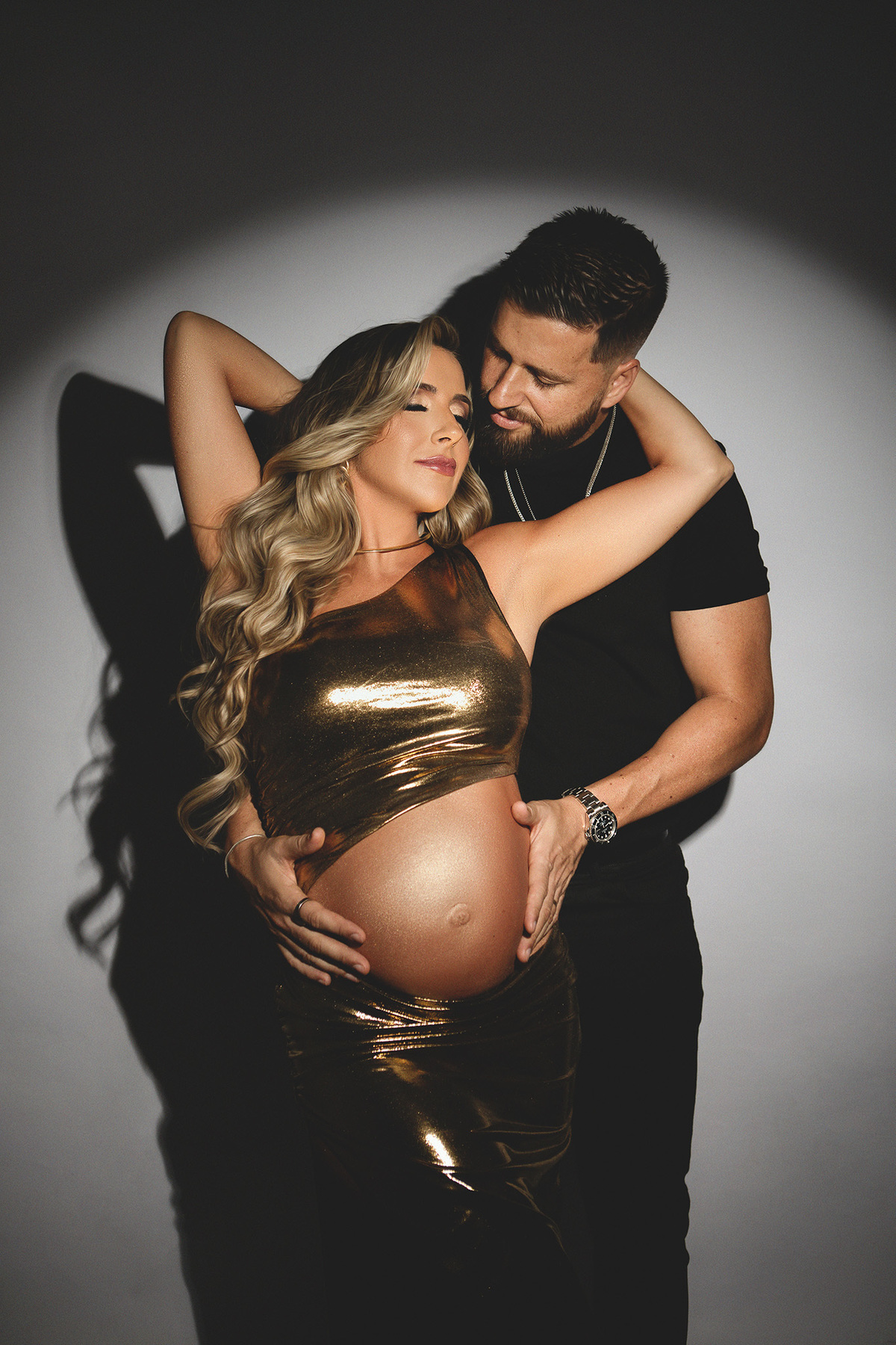 Ensaio gestante em Estúdio em Belo Horizonte