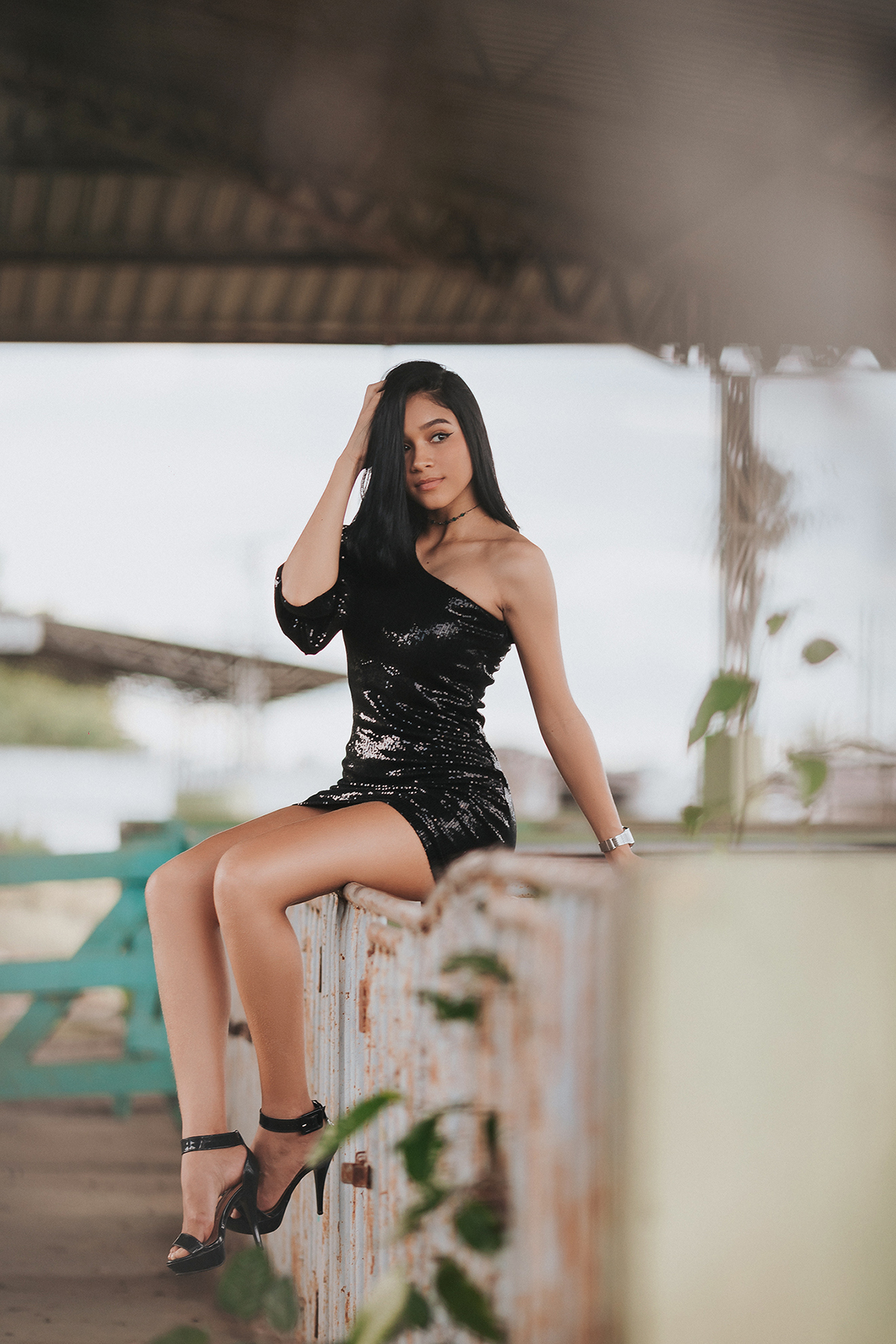 samylla, santos, ensaio, flaivomarques, agua azul, fotos, vestido, preto, sorriso, sexy, sensual, olhar, fotos, rosto, perfil, ensaio, portal9, garota, portal 9, xinguara, feminino, sensualidade, maquiagem