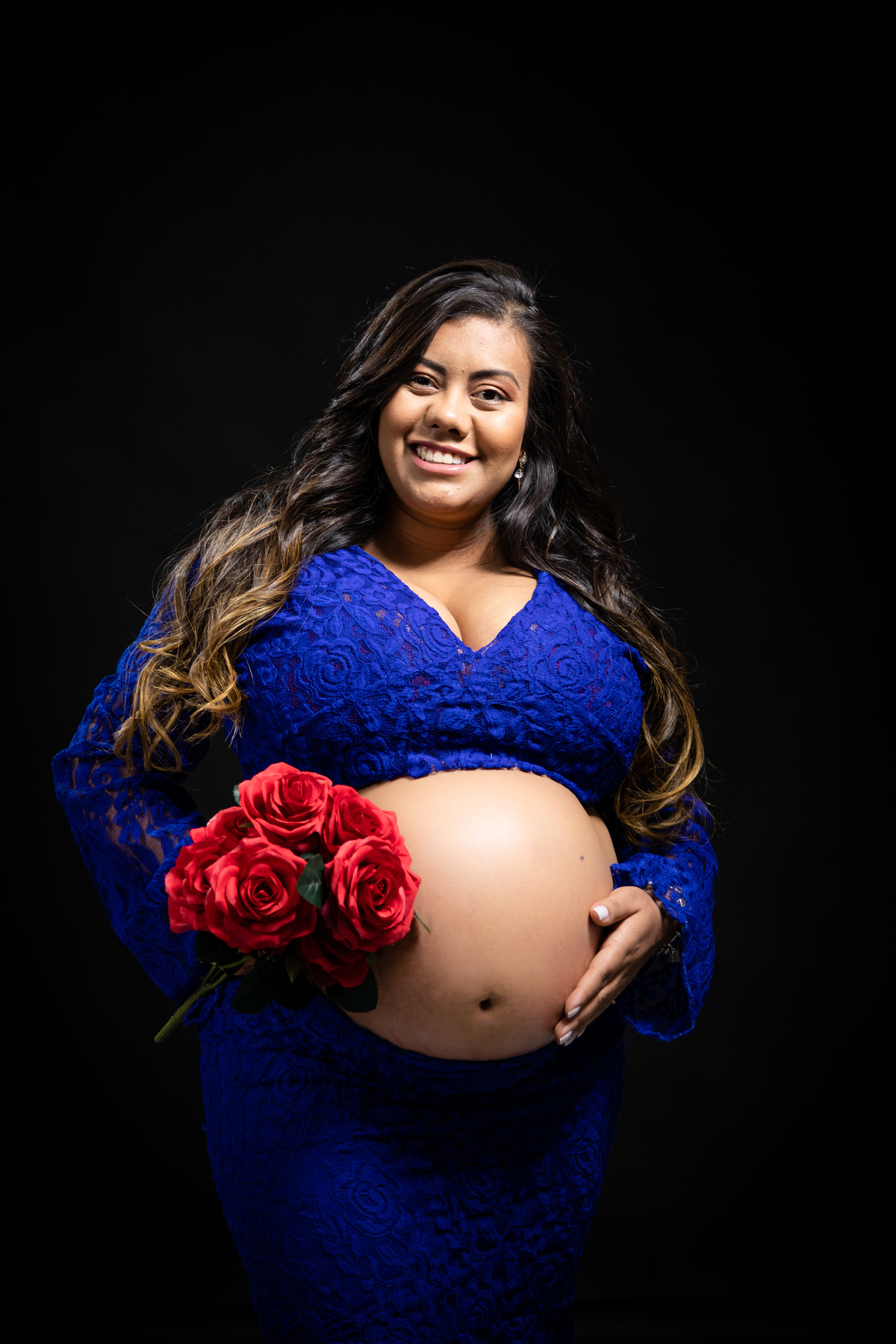 Ensaio Gestante em Estúdio e Parque de São Paulo